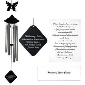 Sd-sw235 Random Relics Sympathy Wind Chimes For Loss Of Loved One Memorial Gift With Soothing Tones