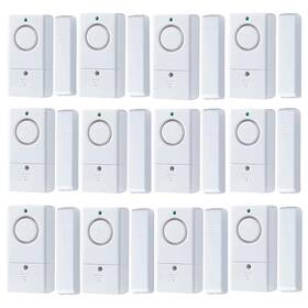 Wa012 Ranisny Door Window Alarm 120db Alarms For Kids Safety 12 Pack Pool