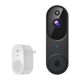 Wdc1-01 Rebelduck Wireless Wi-fi Video Doorbell Camera With Two Way Audio Dark