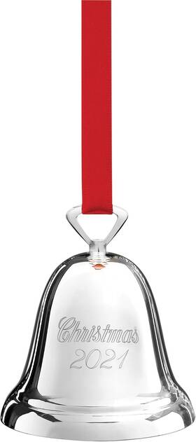 893822 Reed & Barton And 2021 Silverplate Christmas Annual Bell