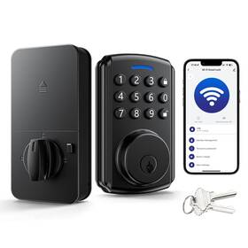 Rmd01 Relihom Deadbolt Smart Lock For Front Door Keyless Entry Bulit-in Wi-fi W
