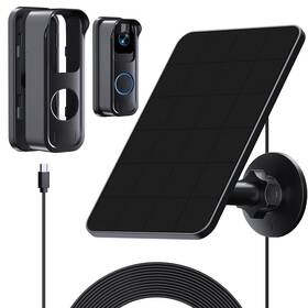 Rhorawill 724164942722 Solar Charger And Mount For Blink Video Doorbell&blink Outdoor 4 4th Not Inc