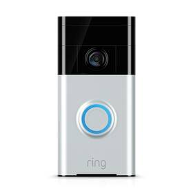 Ring 026541475244 Video Doorbell 1st Gen 720p Hd - Satin Nickel
