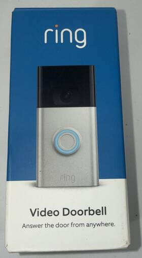 Ring 084286111445 Video Doorbell 2nd Gen Satin Nickel 26c