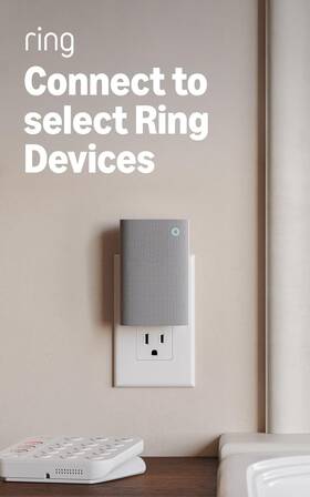 Ring 445037813897 Chime Plus Newest Model Crisp Clear Audio Alerts For Select Devic