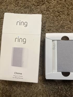 50122 Ring Plug-in Adapter 2nd Generation For Video Doorbells White