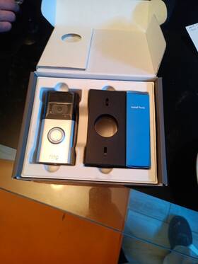 53-023176 Ring Inch Brand New Video Doorbell 3 Plus Enhanced Wi-fi. Night Vision. 1080p