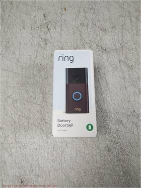53-033543 Ring Battery Doorbell With Head-to-toe Hd Video Venetian Bronze