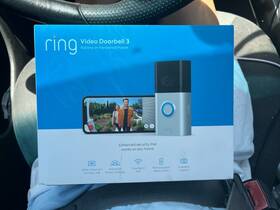 5s2s2 Ring Video Doorbell 3 1080p Hd With Motion Detection. New In Box Never Been Used