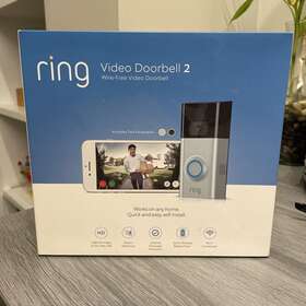 Ring 691166753680 Nib Video Doorbell 2 With Hd 1080p Motion Activated Alerts Night Vision
