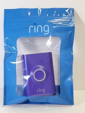 Ring 840080501642 Video Doorbell 2 Faceplate Neon Purple Brand New