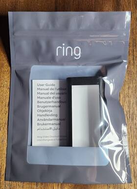 Ring 840080552576 Doorbell Pro 2 Interchangeable Faceplate Only Black New