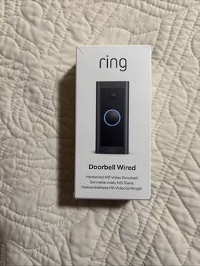 Ring 840080581354 Video Doorbell Wired - New In Box