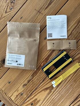 Ring 840268953386 Authentic No-drill Mount For Video Battery Doorbells