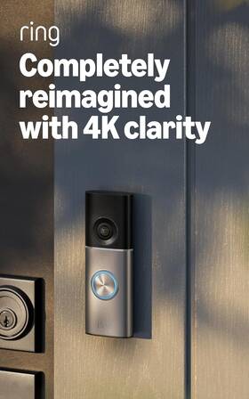 Ring 840414665354 Wired Doorbell Pro Newest Model Home Or Business Security Retinal 4k