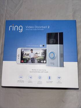 85223900555 Ring Wireless Video Doorbell 2. Hd 2 Way Talk Motion Detector. Nib