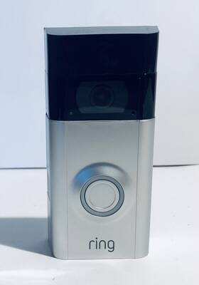 8vr1s7-oeno Ring Video Doorbell 2nd Gen Wireless Black And Silver