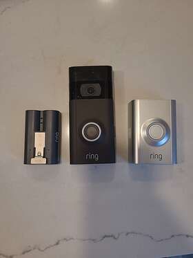 8xb1x7-0enq Ring 1080p Hd Wi-fi Video Doorbell 2nd G Satin Nickel And Venetian
