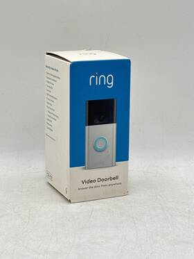 B07gtht6qp Ring Video Doorbell 2 Satin Nickel Wireless Battery Wifi 1080p Hd - Brand New