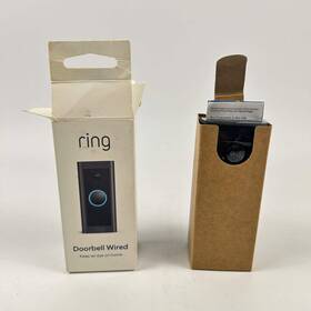 B08jn8fbwd Ring Wired Video Doorbell Camera Black