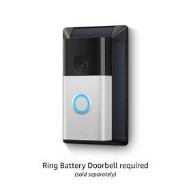 B0clmj6hjp Ring Solar Charger For Battery Doorbell - Usb-c Power Extend Life
