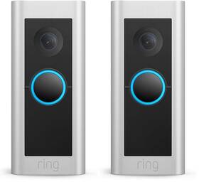 B0dzd7tntq Ring Wired Doorbell Pro 2-pack - Hd Video 2-way Audio Motion Detection