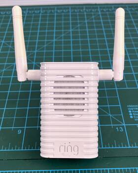 Bhap001 Ring Chime Pro Wi-fi Extender Doorbell Dual Antenna White Model
