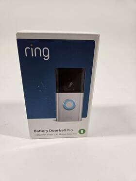 Bob2by4zg7 Ring New Battery Doorbell Pro Battery-powered Video