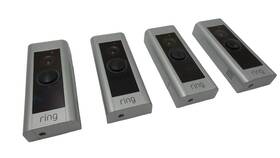 D9n29t Ring Lot Of 4 Wired Doorbell Plus Video Pro - Free Shipping