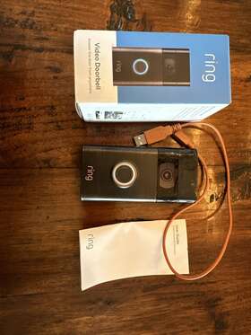 G4n1kx04129501tm Ring Wired Video Doorbell- Brand New