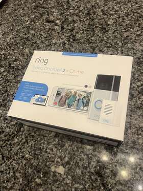 Ring Ring2-1179073 Video Doorbell 2 With Bonus Chime