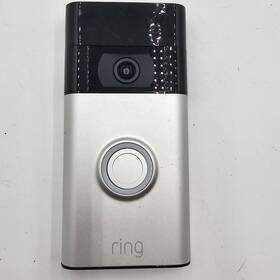 Stb001 Ring Video Doorbell 2nd Gen Smart Wifi Security Camera Silver Tested Works