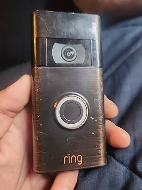 Sum5e5 Ring Video Doorbell 2nd Gen Used Working Minor Scratches Smart Home Security