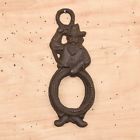 5044 Ris Unbranded Cast Iron Cowboy Doorknocker