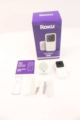 Roku 829610006338 Smart Home Video Doorbell And Chime Se