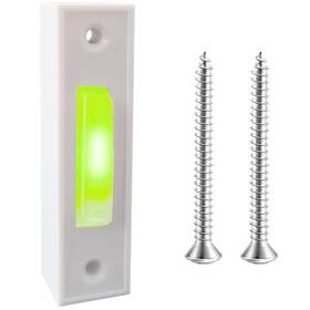 Rqjlz 727082330886 Led Lighted Doorbell Button Wired Door Bell Ringer Push Buttons Replacement