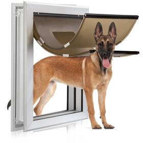 2603dxl Rseord Durable Pet Door Aluminum For Dog And Pets X-large Doggie With Do