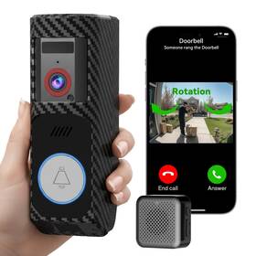 Hk-icam-m5-wf-d Runocam Video Doorbell Camera Wireless With Charm Hd Real-time Alerts Ring C