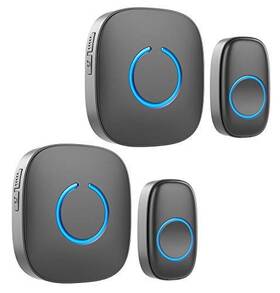 1000-foo Sadotech 818327024469 Wireless Doorbell By Waterproof Door Bells Chimes Over