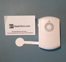 Star-extra-h-1 Sadotech Starpoint Extra Add-on Portable Vibrating Receiver Doorbell Alert System