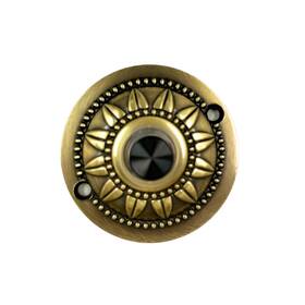 1651l Safeguard Supply 635963263836 Doorbell Button Wired - Beautiful Flush Mount Brass Doo
