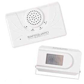Safeguard Supply 719243610760 Motion Door Chime- Simple To Use 95db Loud 4000ft Range Wirel