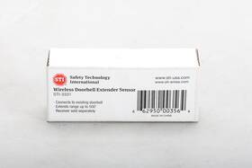 Sti-3331 Safety Technology International Wireless Doorbell Extender Sensor - New