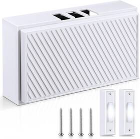 Saillong 445042141138 Wired Doorbell Chime Kit With 2 Lighted Push Buttons And Box
