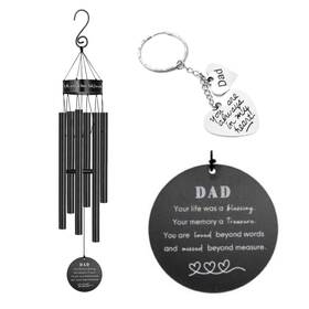 Salolo001 Salolo 195893550982 Memorial Wind Chimes For Loss Of Loved One Prime Outdoor Memory Moth