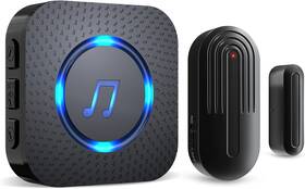 Sanjie 313028269237 Door Sensor Chime When Opens Entry For Business/home/office/sto