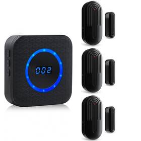 Cc12bl-ds16 Sanjie Door Chime Alarms When Opened For Home Office Business Entry