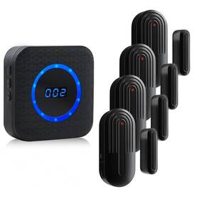 Ds10bl Sanjie Wireless Door Chime For Business Home Office When Entering Alarms O