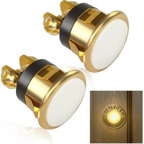 Sankoly 738170398954 2 Pack Lighted Doorbell Button Switches Wired Door Bell Push