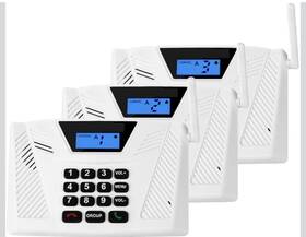 F60-3 Sanzuco 3 Pack - Intercoms Wireless For Home Hands Free Intercom Full Duplex Two Way